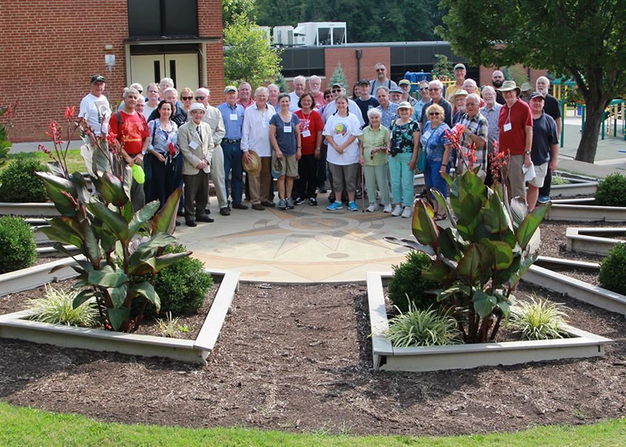 National Sundial Organization Visits Long 